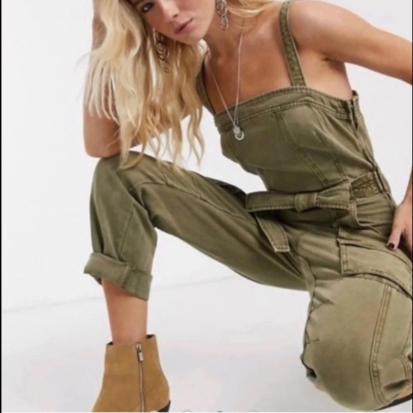 Free People Pants - 🔥Free People utility Jumpsuit